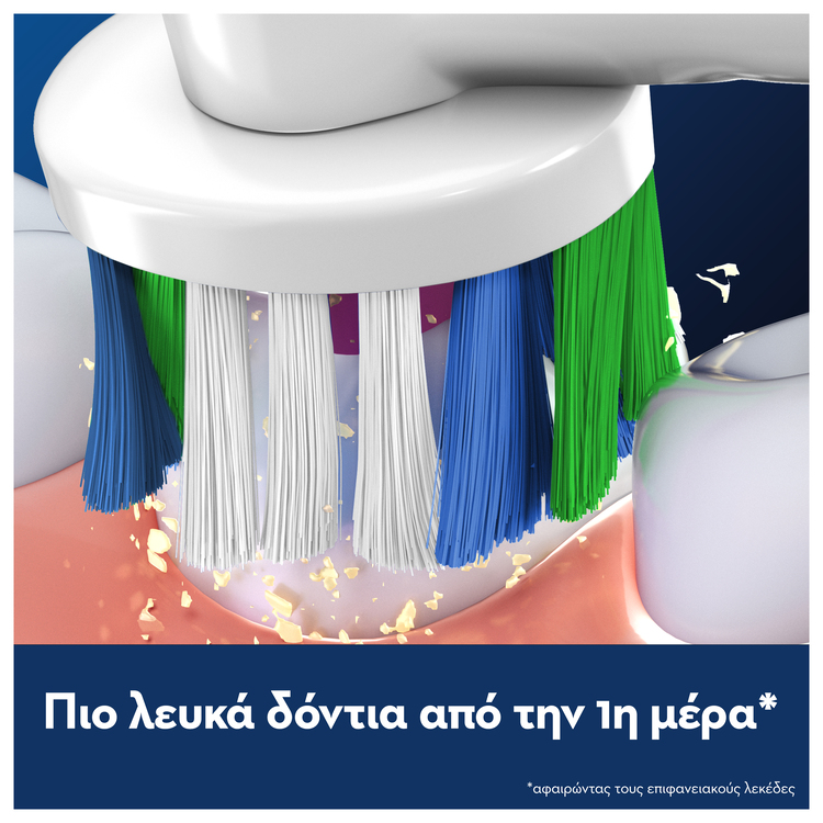 ORAL-B - PRO 3D White Ανταλλακτικές Κεφαλές - 2τεμ.